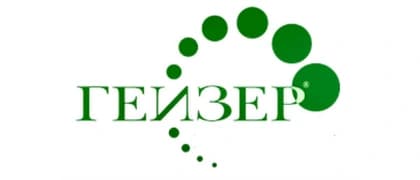 Логотип Гейзер